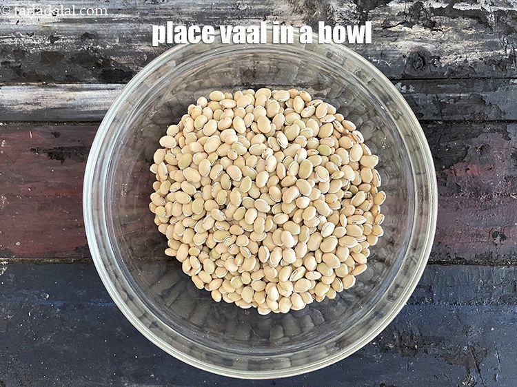 Step 5 – Place vaal in a bowl.&nbsp;<strong>We have used 1 1/2 cups vaal to make 3 cups …