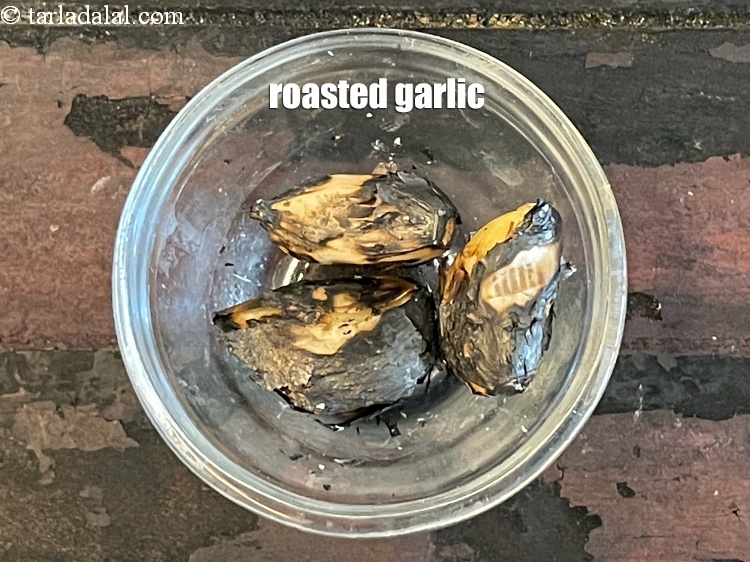 Step 13 – Roasted garlic.