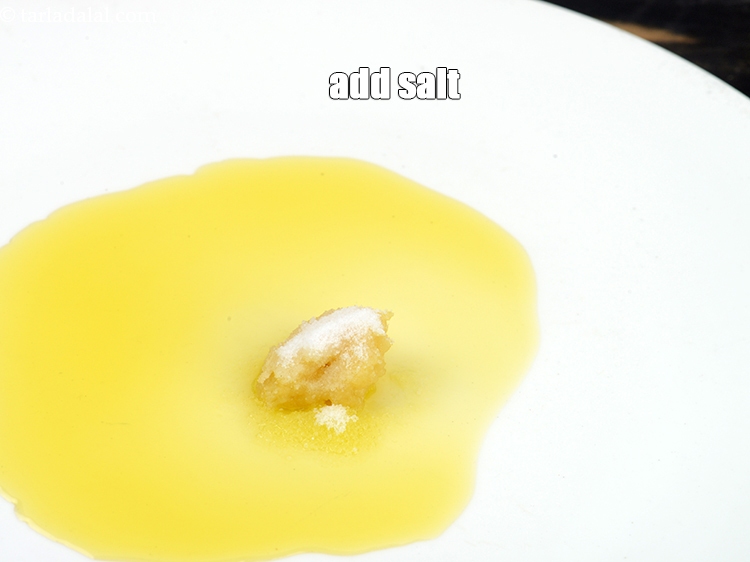 Step 5 – Add salt to taste.