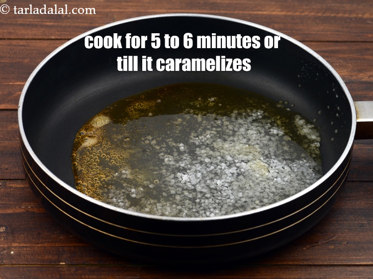 Step 5 – Allow it to cook for 5 to 6 minutes or till it caramelizes, while stirring …