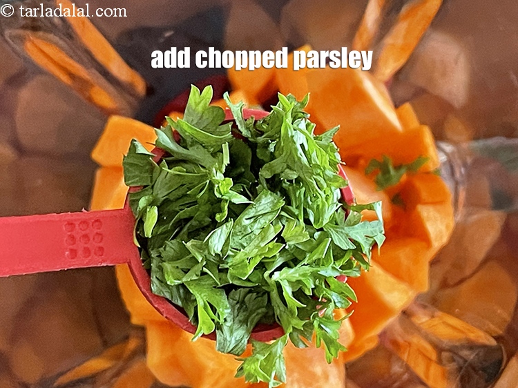 Step 7 – Add&nbsp;<meta charset="UTF-8" />2 tbsp&nbsp;<a href="glossary-chopped-parsley-793i">chopped parsley</a>.