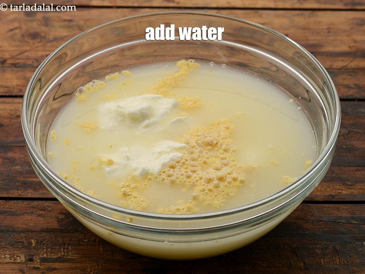 Step 15 – Add 1 cup of water.