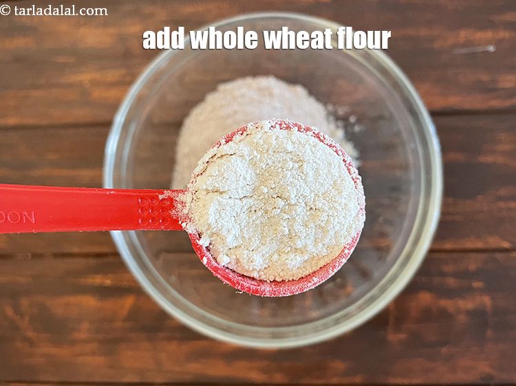 Step 11 – Add&nbsp;<meta charset="UTF-8" />2 tbsp&nbsp;<a href="glossary-whole-wheat-flour-gehun-ka-atta-gehun-ka-aata-429i">whole wheat flour (gehun ka atta)</a>.&nbsp;<a href="https://www.tarladalal.com/recipes-using-whole-wheat-flour-429">Whole wheat flour</a>&nbsp;is excellent for&nbsp;<a …