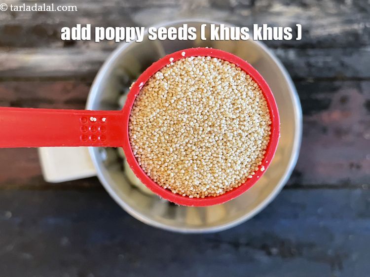 Step 5 – Add&nbsp;<!--%3Cmeta%20charset%3D%22UTF-8%22%20%2F%3E-->2 tbsp&nbsp;<a href="glossary-poppy-seeds-khus-khus-589i">poppy seeds (khus-khus)</a>.