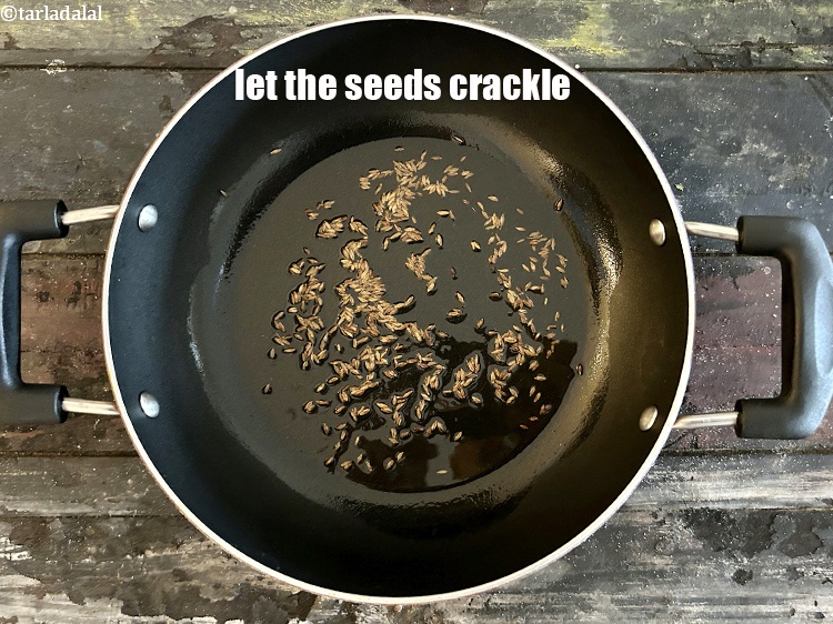 Step 15 – Let the seeds crackle.