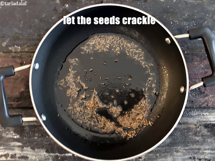 Step 10 – Let the seeds crackle.