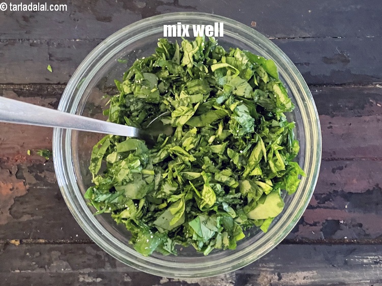 Step 5 – Mix well.