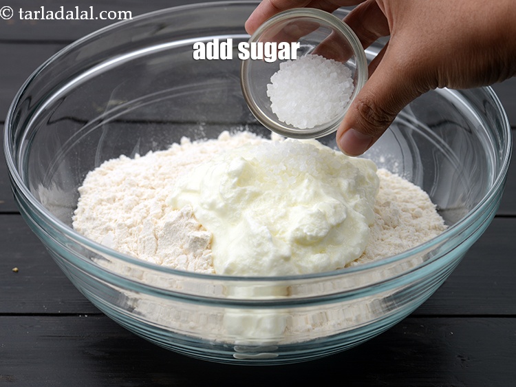 Step 7 – Add 1 tsp <a href="https://www.tarladalal.com/glossary-sugar-chini-shakkar-278i">sugar</a>.