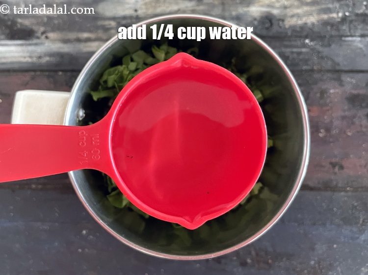 Step 7 – Add&nbsp;<meta charset="UTF-8" />&frac14; cup of water.