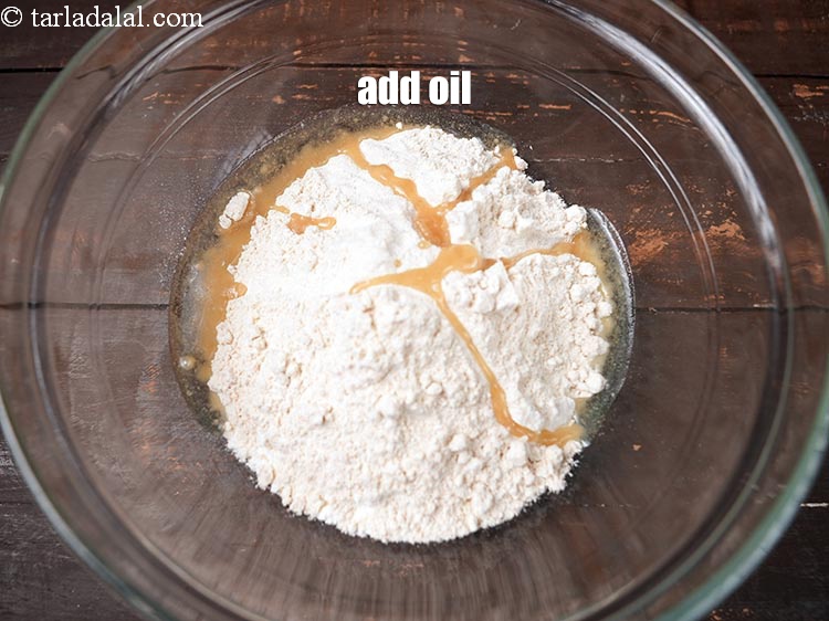 Step 5 – Add 2 tsp oil.