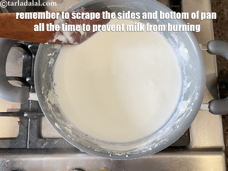 Step 6 – Remeber to scrape the sides of the pan and the bottom of the pan to …