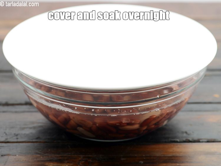 Step 5 – Cover with a lid and soak it overnight.