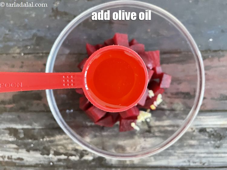 Step 14 – Add&nbsp;1 tbsp&nbsp;<a href="glossary-extra-virgin-olive-oil-2611i">extra virgin olive oil</a>.