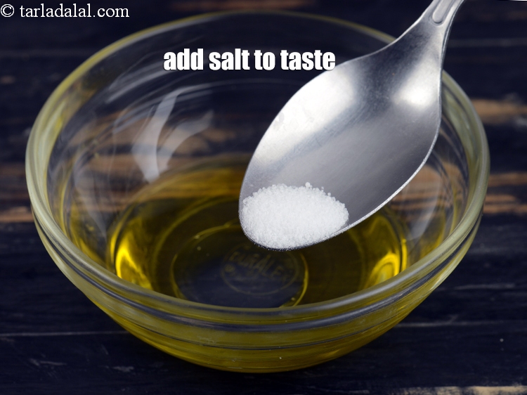 Step 5 – Add salt to taste.