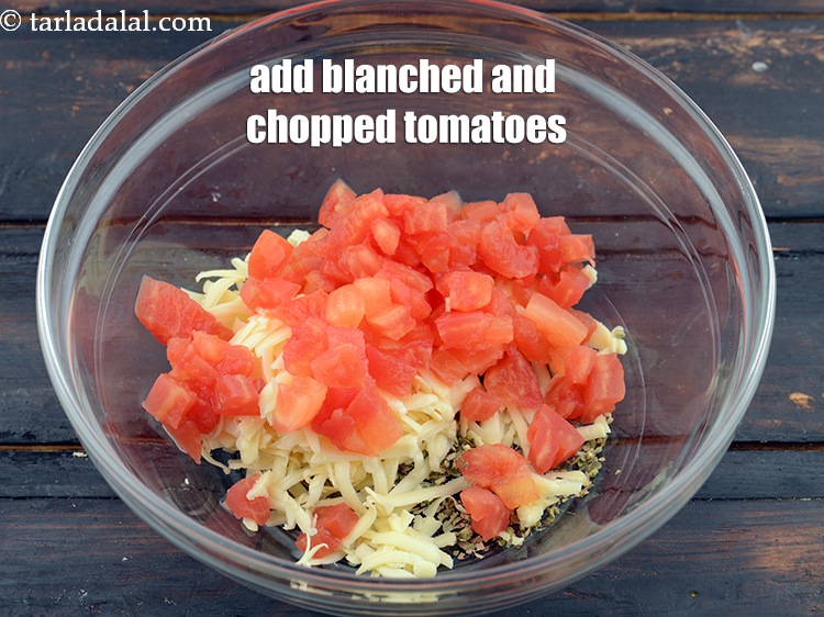 Step 5 – Add 1/2 cup&nbsp;blanched , peeled , deseeded and&nbsp;<a href="https://www.tarladalal.com/glossary-blanched-and-chopped-tomatoes-1883i">chopped tomatoes</a>. If you are less on …