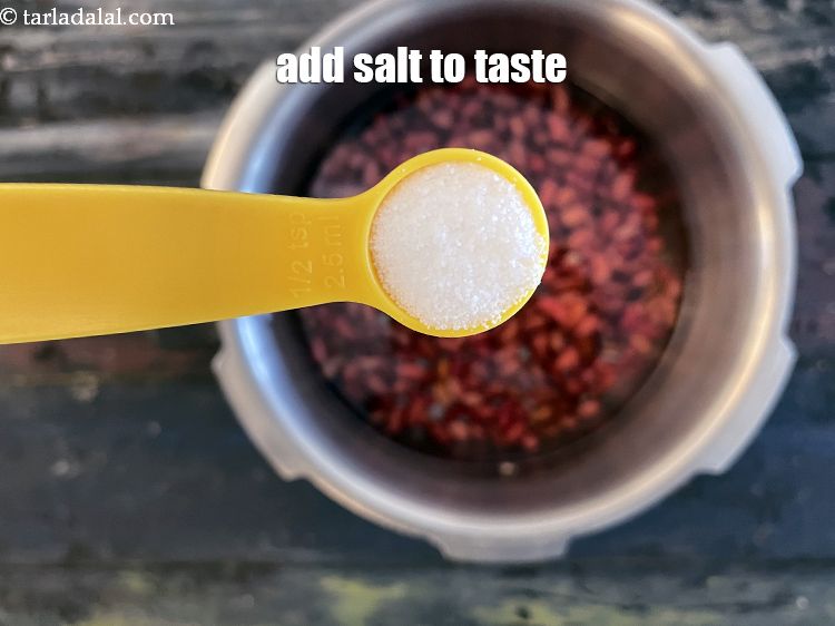 Step 14 – <p>Add salt to taste. We added 1/2&nbsp;salt.</p>