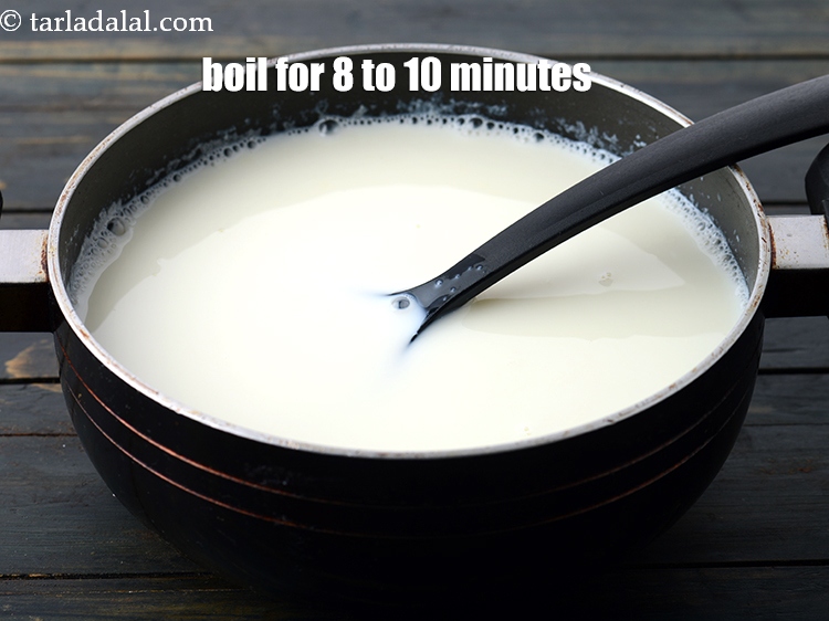 Step 5 – Boil it on a medium flame for 8 to 10 minutes or till a good …