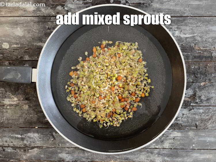 Step 4 – <meta charset="UTF-8" />Add the mixed sprouts.&nbsp;We buy the ready made mixed sprouts from our local …