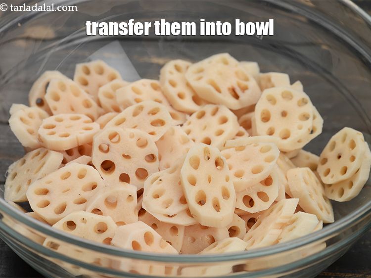 Step 5 – Transfer them into a deep bowl.