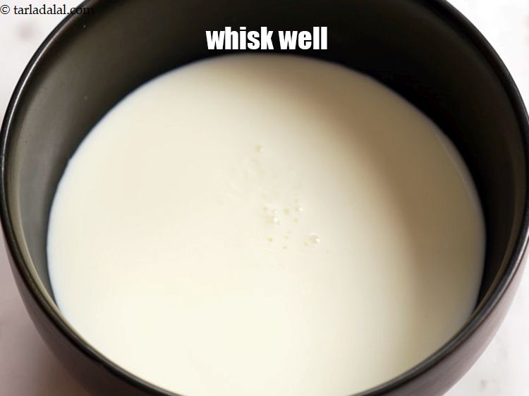 Step 5 – Whisk well.