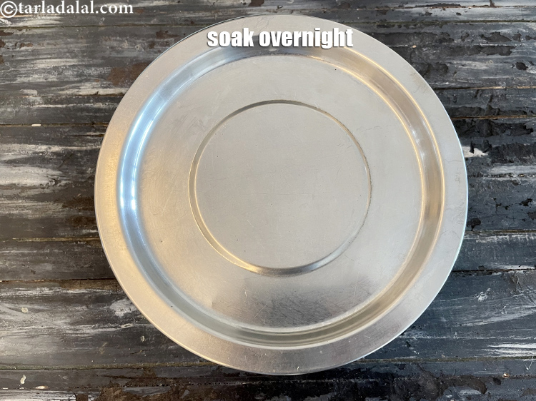 Step 6 – Cover and soak&nbsp;overnight.