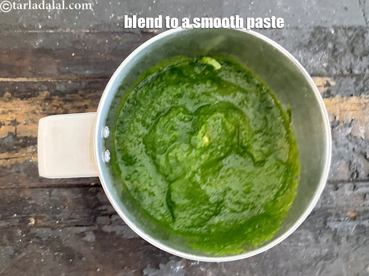 Step 6 – Blend to a smooth pur&eacute;e.&nbsp;