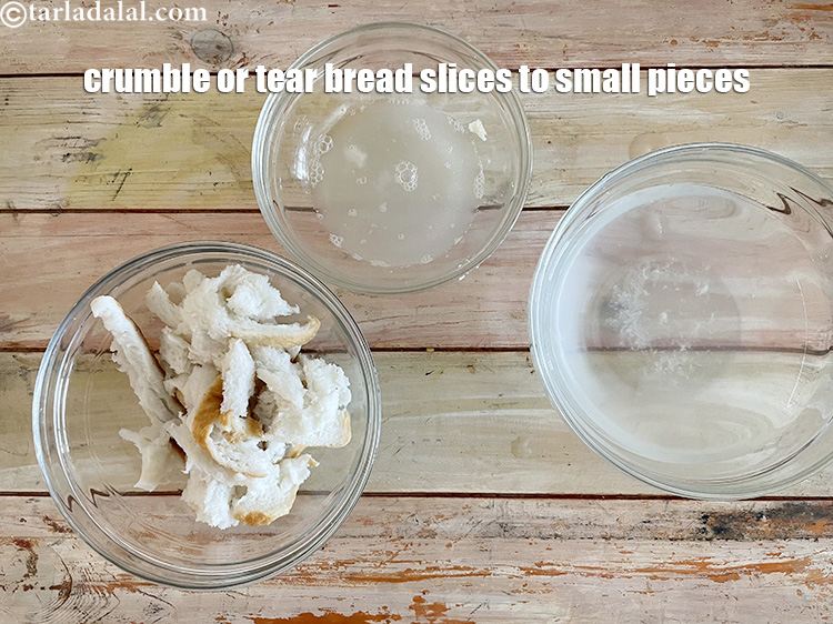 स्टेप 6 – अच्छी तरह से क्रम्बल कर लें या ब्रेड स्लाइस को …