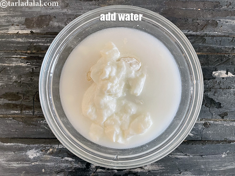 Step 6 – Add&nbsp;<meta charset="UTF-8" />&frac12; cup of water.