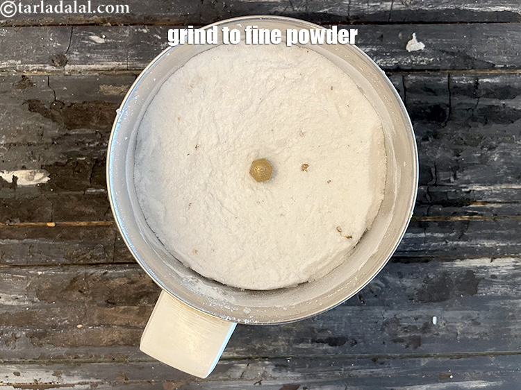 Step 16 – Grind into a fine powder.
