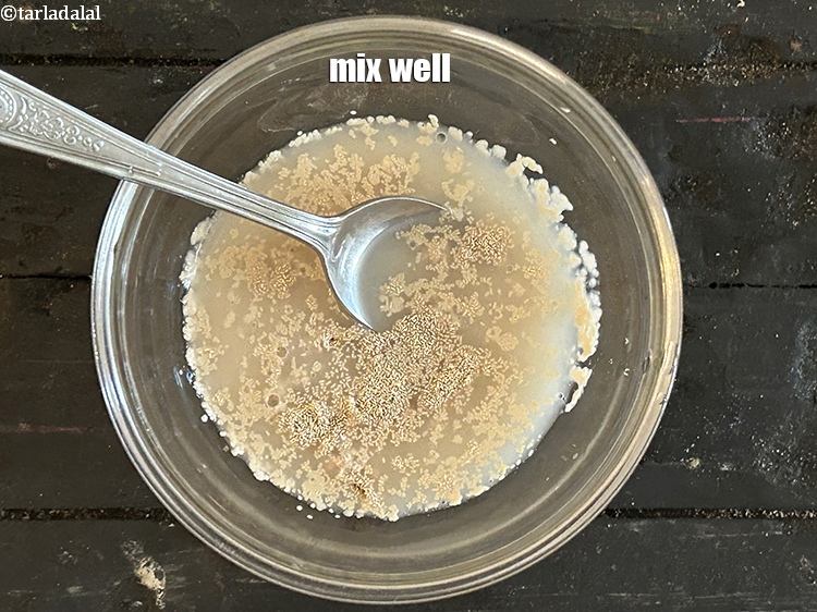 Step 6 – Mix well.