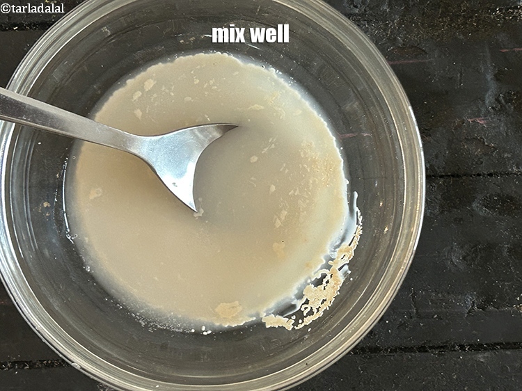 Step 6 – Mix well.