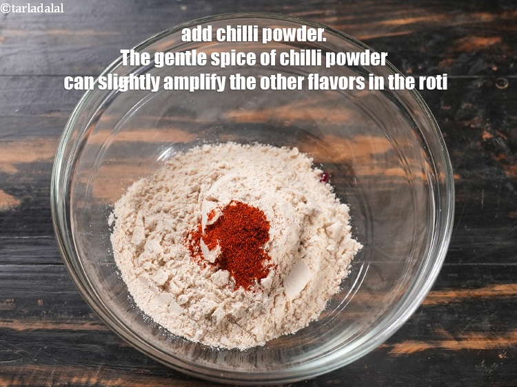 Step 6 – Add 1/2 tsp <a href="https://www.tarladalal.com/glossary-chilli-powder-red-chilli-powder-339i">chilli powder</a>. The gentle spice of chilli powder can slightly amplify …