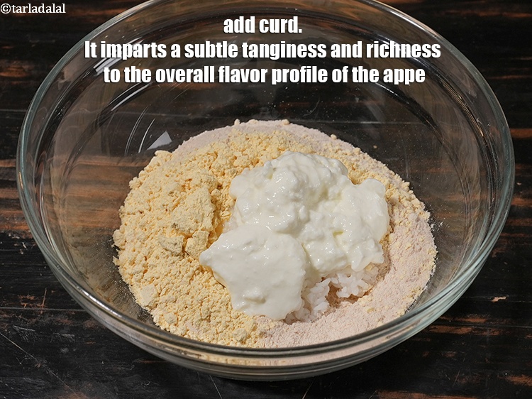Step 6 – Add 3 tbsp <a href="https://www.tarladalal.com/glossary-curd-dahi-yogurt-yoghurt-383i">curd (dahi)</a>. It imparts a subtle tanginess and richness to the …