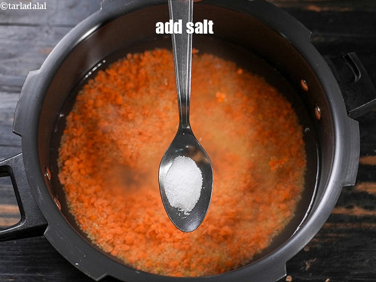 Step 6 – Add salt to taste.