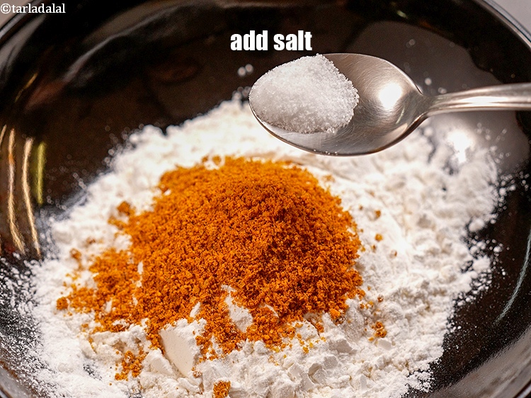 Step 6 – Add salt to taste.