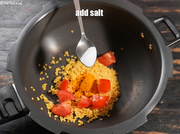 Step 6 – Add salt to taste.
