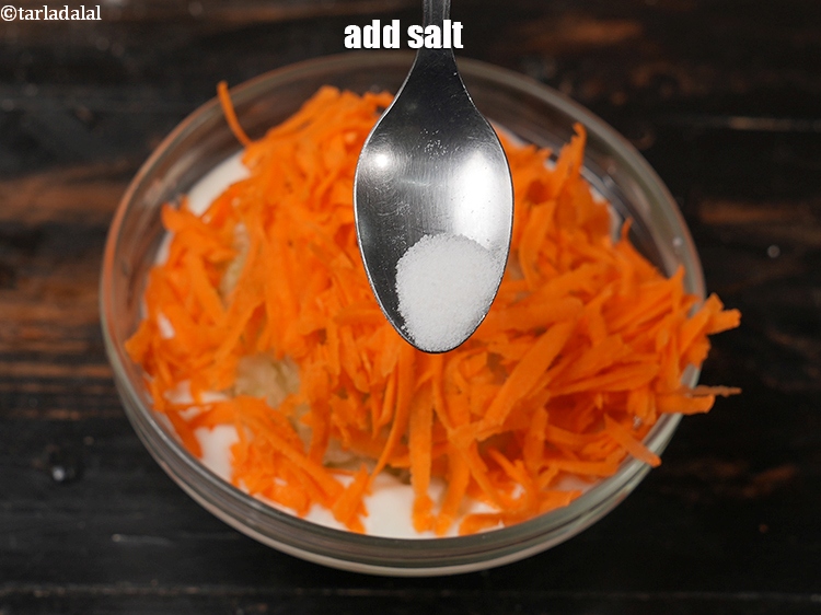 Step 6 – Add salt to taste.