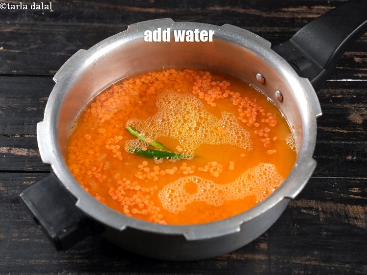 Step 6 – Add 2 cups of water.
