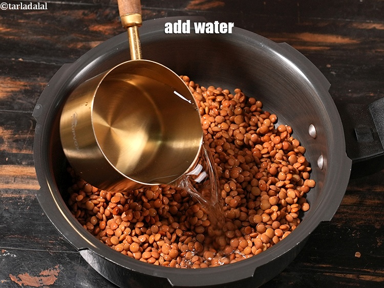 Step 6 – Add 2 cups water.