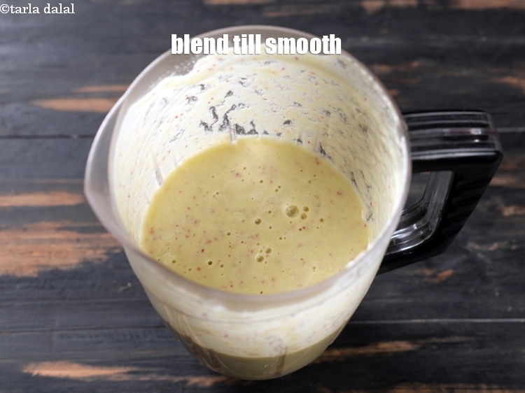 Step 6 – Blend till smooth.