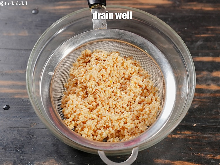 Step 6 – Drain well.