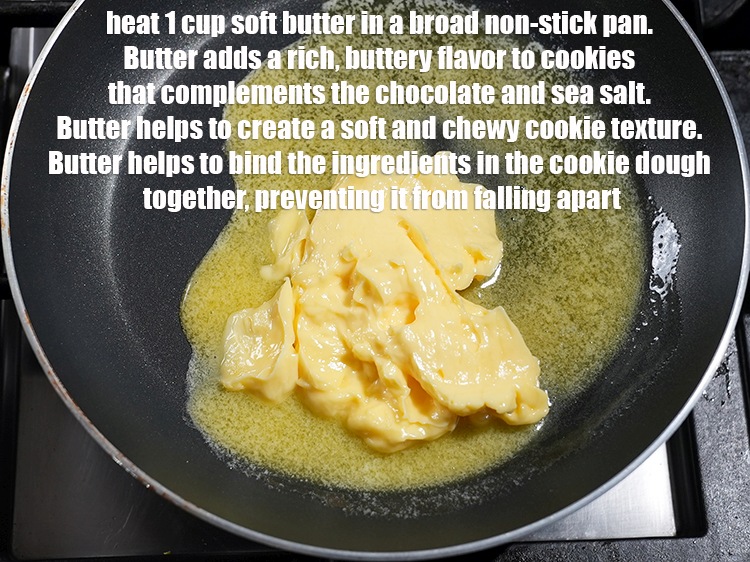 Step 6 – Heat 1 cup <a href="https://www.tarladalal.com/glossary-soft-butter-naram-makhan-1942i">soft butter</a> in a broad non-stick pan.&nbsp;Butter adds a rich, buttery …