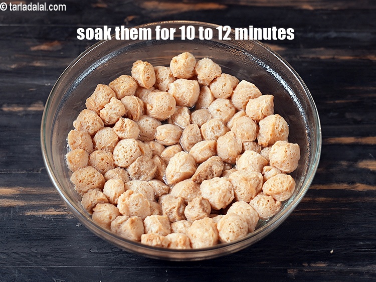 Step 6 – Keep aside to soak them for 10 to 12 minutes.