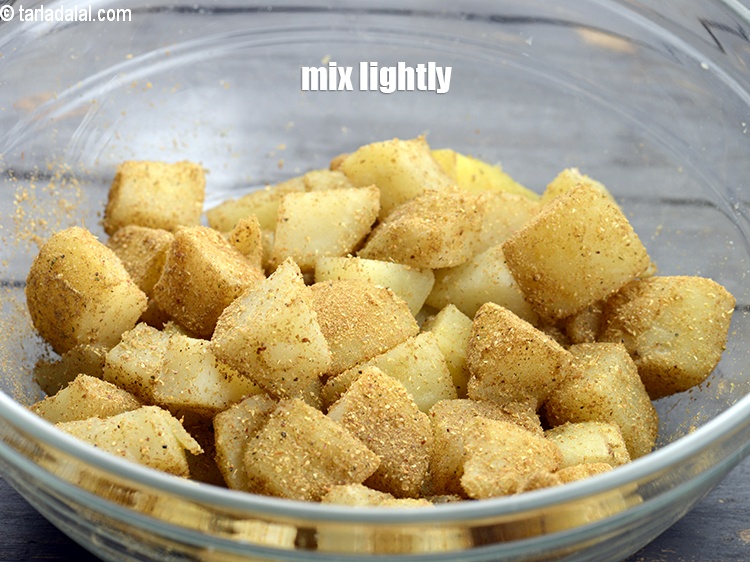 Step 6 – Mix lightly. Keep aside.