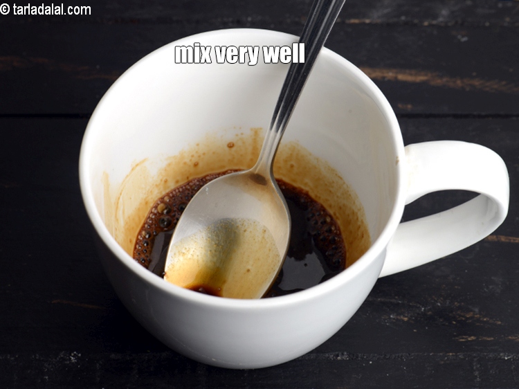 Step 6 – Mix very well for 2 to 3 minutes or till the sugar dissolves.