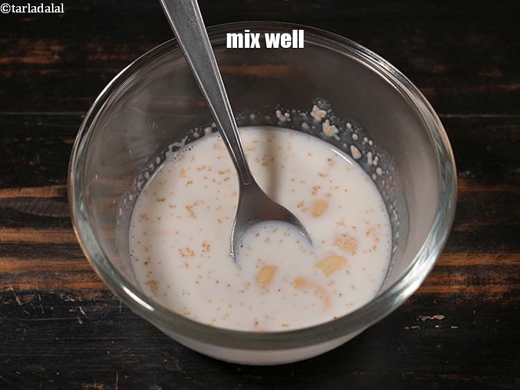 Step 6 – Mix well.