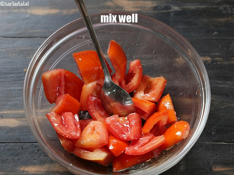 स्टेप 6 – <strong>लाइकोपीन रिच टमाटर का सलाद रेसिपी&nbsp;|&nbsp;भारतीय टमाटर का सलाद आंखों, …