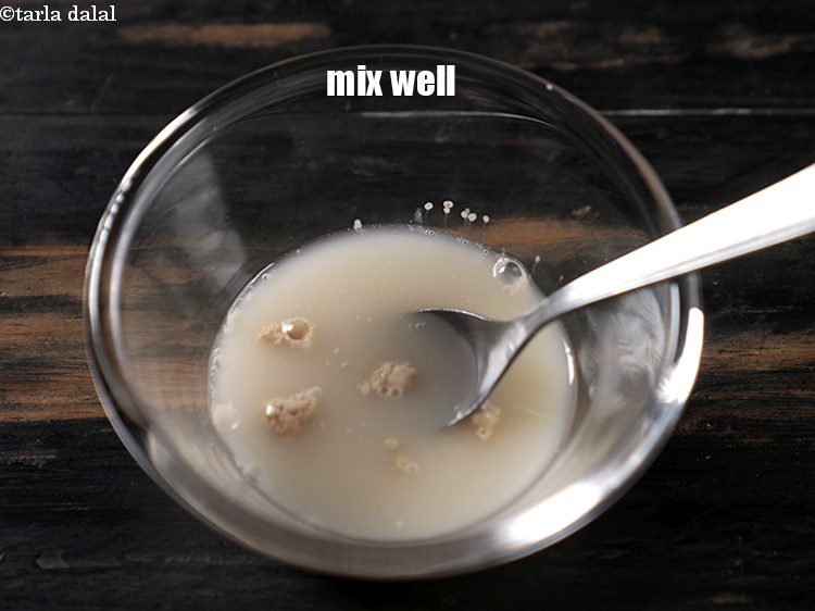 Step 6 – Mix well.