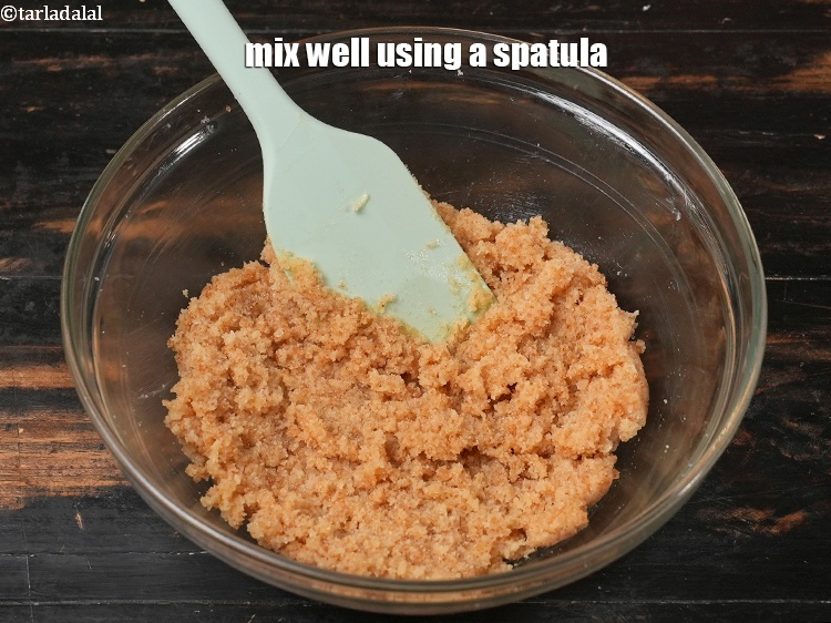 Step 6 – Mix well using a spatula.