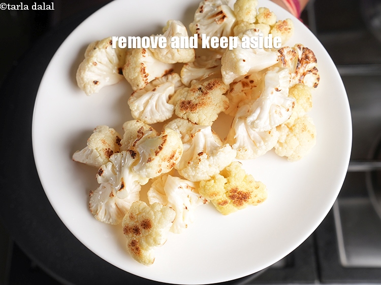 Step 6 – Remove and keep aside.